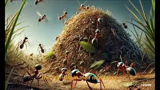 ANTS, THE STRENGTH AND UNITY STORY#ai #klingai