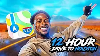 Driving 12 HOURS to Houston Vlog *Cranon Surprised Me 👀*