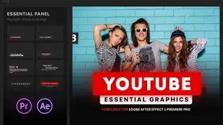 Premiere Pro Template : Youtube Essential Library