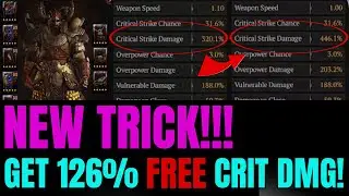 Diablo 4: NEW EXTRA CRITICAL DAMAGE TRICK!!! This Is So Strange!