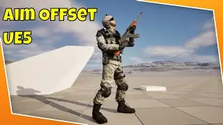 Unreal Engine 5 Tutorial - How To Make Aim Offset - Third Person Shooter #7