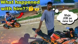 helping Man on road || what happened with him on road 😨 @HSBOFFICIAL1@ncrbikerz