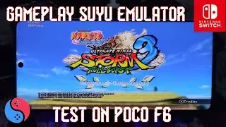 Naruto Shippuden Ultimate Ninja Storm 3 Full Burst - Test Games On Poco F6 - Gameplay Suyu Emulator