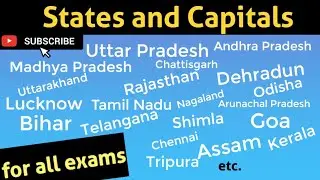 𝑺𝒕𝒂𝒕𝒆𝒔 𝒂𝒏𝒅 𝑪𝒂𝒑𝒊𝒕𝒂𝒍𝒔 #india #stateandcapital #indianstatecapital #statecapital #india #education