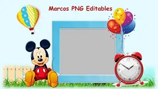 Pack Marcos Infantiles PNG - PowerPoint