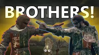 Two Brothers BULLY an INNOCENT Knight of Limgrave - Elden Ring co-op Part #1