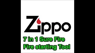 7 in 1 Sure Fire fire starting tool from Zippo