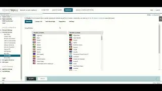 How to allow traffic from a specific country on SonicWALL Firewall |Geo IP Filter SonicWALL