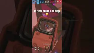 No recoil builds in R6 Siege🫠 