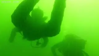 Scuba Diving, Learning session of diving in a lake.