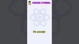 🔍 Hidden Symbol in React.js Logo