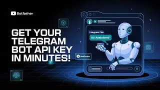 No Coding Required: How to Make a Telegram Bot and Get API key with BotFather