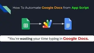 How to Edit Google Docs from Google App Script