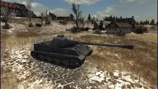 Игра World of tanks. Немецкий танк премиум- нагибатор Лёва