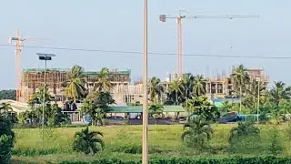 Pasha Global 5 Star hotel and resort rising over the jungle