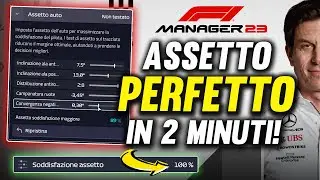 F1 MANAGER 2023 - Come trovare L'ASSETTO PERFETTO in 2 MINUTI