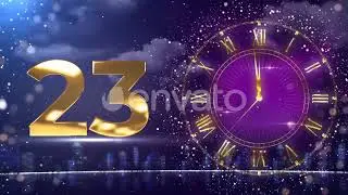 New Years Countdown 2019 - After Effects Project Files