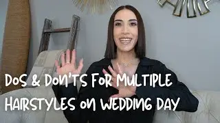 Multiple Hairstyles For Wedding Day - Dos & Don'ts!