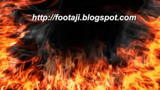 Футаж - Игра с огнем