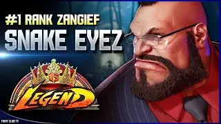 Snake Eyez (#1 Zangief) is scary !  ➤ Street Fighter 6