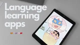 My favorite language learning apps | Korean, Thai, Chinese, Japanese and Spanish