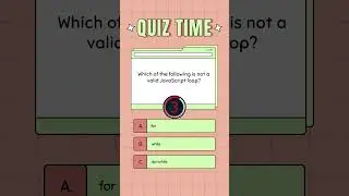 JavaScript Quiz Time