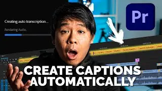 Create Captions Automatically in Premiere Pro (SPEECH-TO-TEXT)
