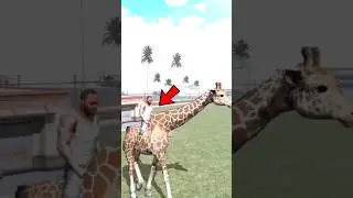 Giraffe Riding Option in Indian Bike Driving 3D New Update 🤯🔥#indianbikesdriving3d #shorts