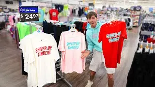 WE GOT OUR MERCH IN WALMART !!!