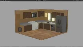 Making a Kitchen Scene in Blender