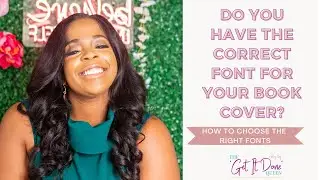 Are you using the correct font for your book cover?