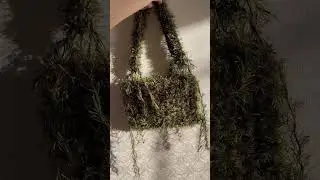 Связала себе сумочку,которая никого не оставит равнодушным 💚