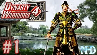 Let's Play Dynasty Warriors 4 Liu Bei (Shu pt1) Act1 - The Yellow Turban Menace