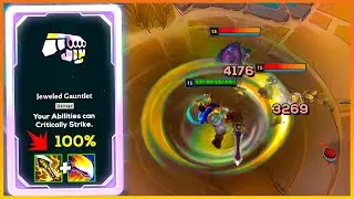 This might be the perfect Garen Augment Combo in Arena (100% Crit Chance)