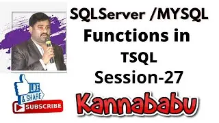 Functions in SQL-27