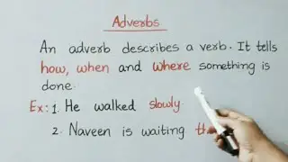 What is an Adverb? ||  Learn English Grammar
