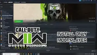 How to INSTALL ONLY Warzone or Multiplayer on STEAM No Campaign
