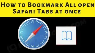 How to Bookmark All open Safari Tabs at once on iPhone, iPad (iOS 18)