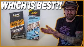 I Bought The "Best" Headlight Restoration Kits To Try | Cerakote VS Meguiar's