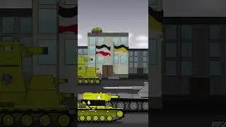 KV-44: Friends or enemies? - cartoon about tanks  