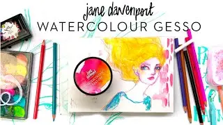 Watercolour Gessoh by Jane Davenport x Creative Expressions