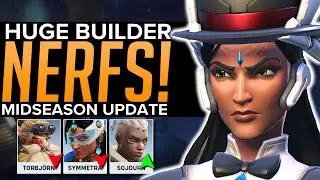 Overwatch 2: HUGE Builder Hero NERFS! - Midseason Balance Patch