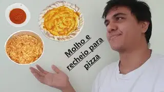 MOLHO DE TOMATE E RECHEIO DE FRANGO DESFIADO FÁCIL PARA PIZZA!!!!  - iGus Receitas