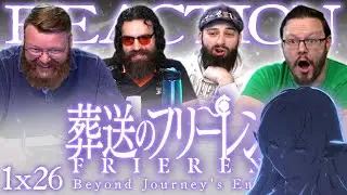 Frieren: Beyond Journey's End 1x26 REACTION!! "The Height of Magic"