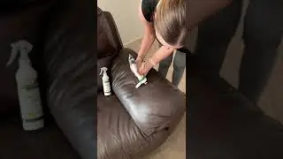 Leather Care - Couch restore #1
