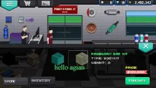 Pixel car racer:  New update June 2017 !!!