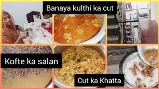 Banaya kulthi ka cut||@Parveenrecipevlogs