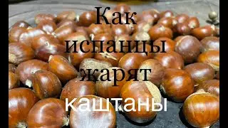 Как испанцы жарят каштаны