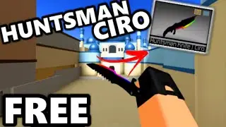 Um evento no ''Counter Blox'' de uma faca grátis no trade | Huntsman Ciro ''GIF''