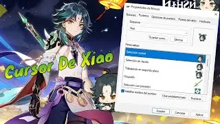 Cursor Del Mouse de Xiao Genshin Impact | Como Cambiar el puntero del mouse en Windows